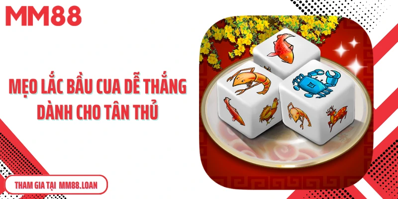 Mẹo lắc bầu cua dễ thắng dành cho tân thủ